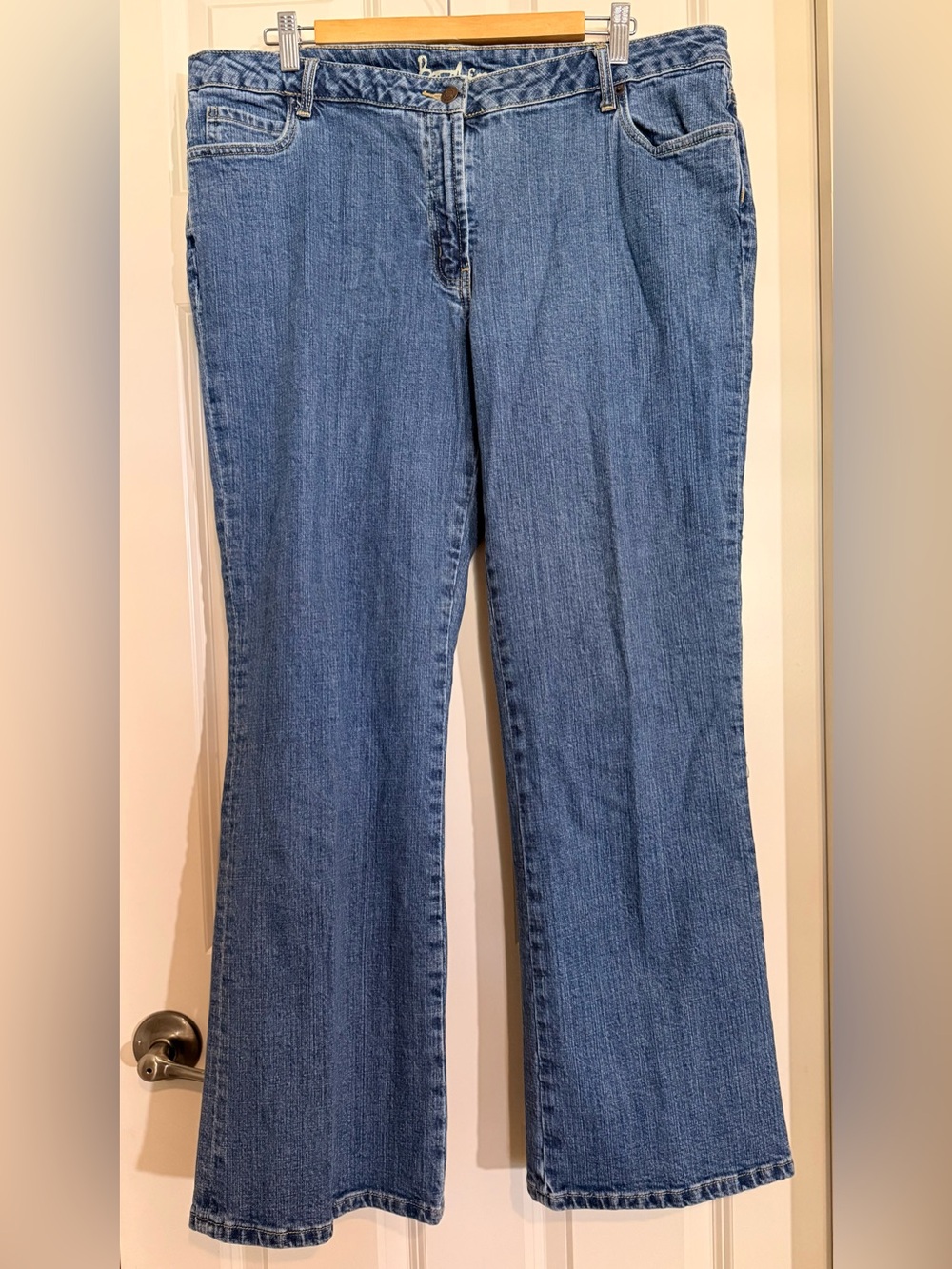 Boden Women's Blue Straight Leg Jeans